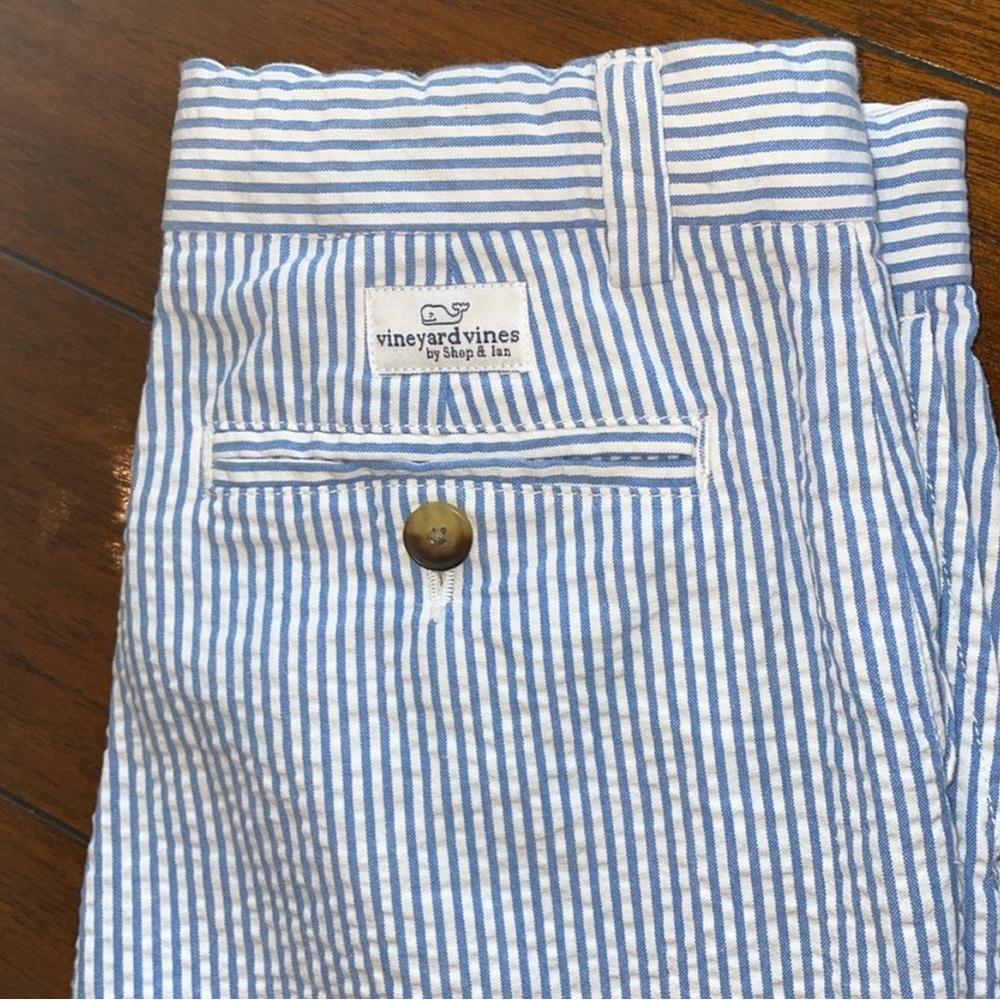Boys Vineyard Vines Seersucker Pants size  12